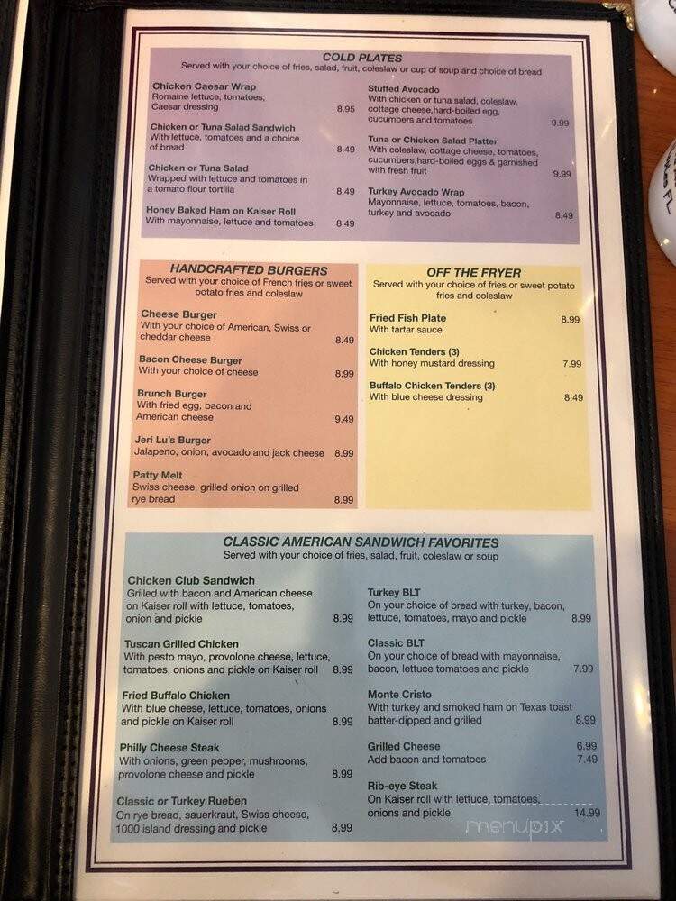 Jeri Lu's - Naples, FL menu_pic