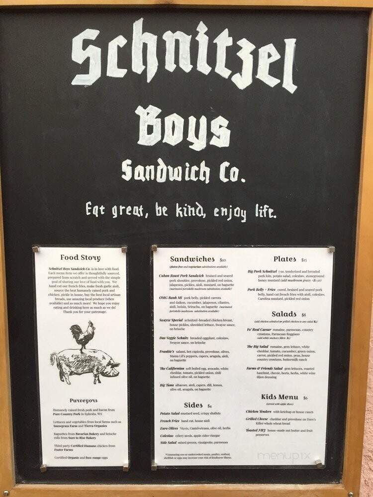 Schnitzel Boys Sandwich - Leavenworth, WA