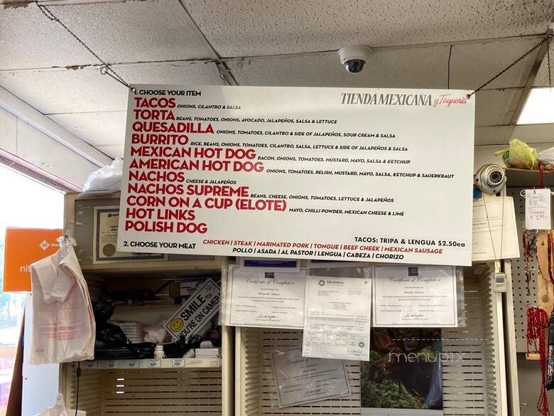 Mexican Corner - Tulsa, OK menu_pic