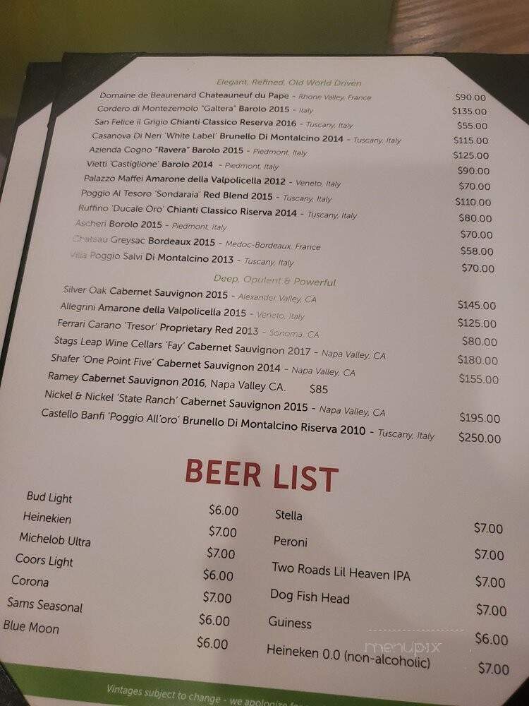 Il Pomod'Oro Restaurant & Pizzeria - East Lyme, CT menu_pic