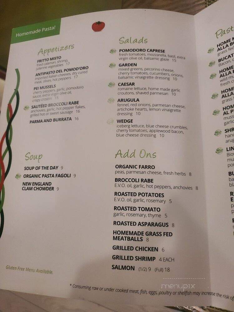 Il Pomod'Oro Restaurant & Pizzeria - East Lyme, CT menu_pic