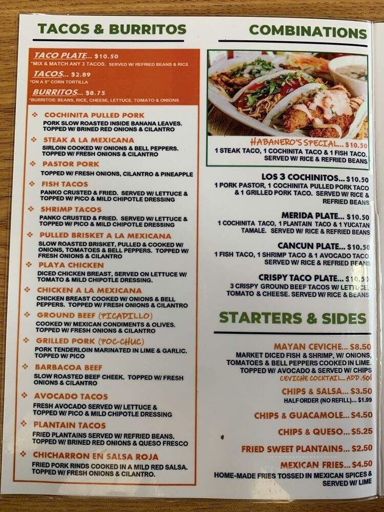 Habanero's Tacos - Kemah, TX