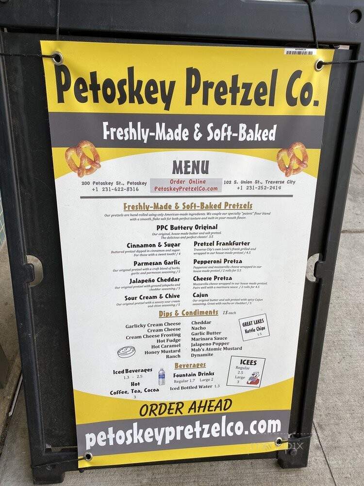 Petoskey Pretzel - Traverse City, MI menu_pic