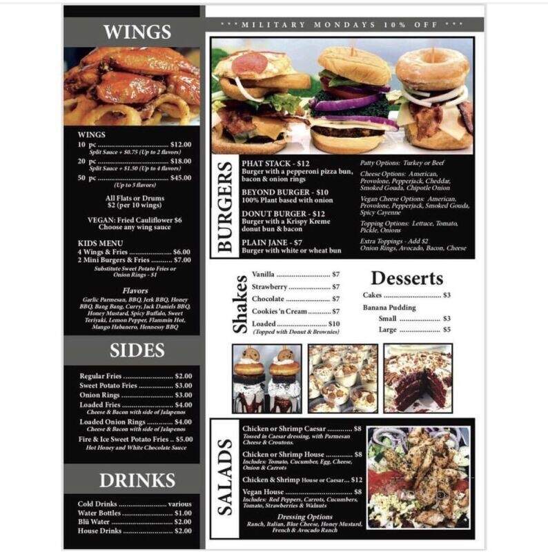 Main Course Tampa - Tampa, FL menu_pic