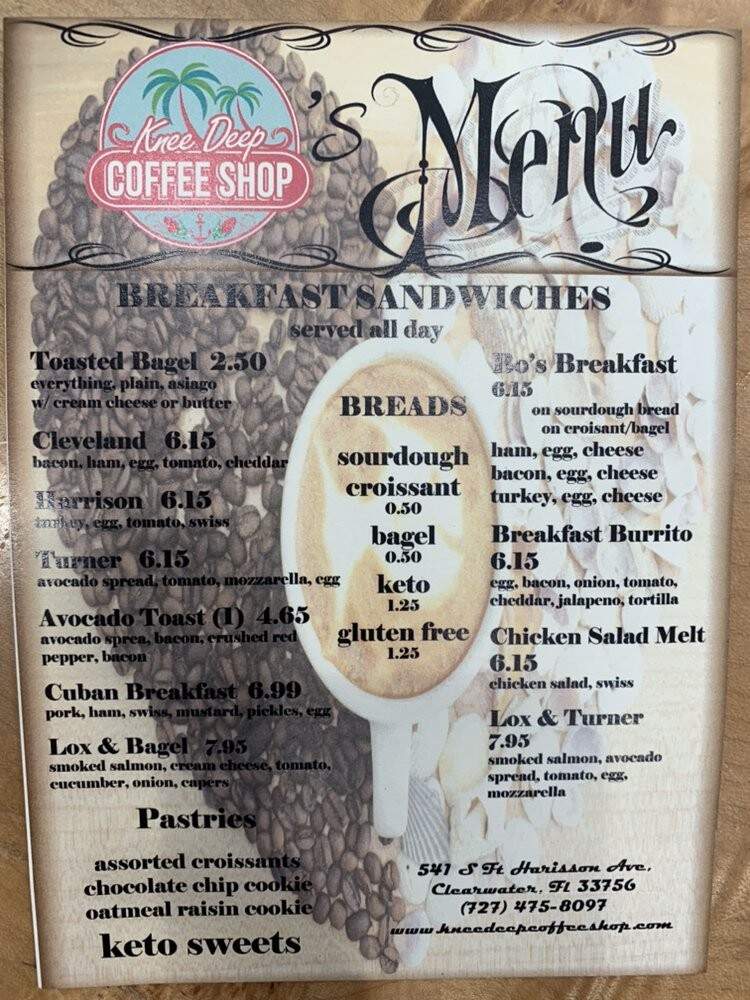 Knee Deep Coffee Shop - Clearwater, FL