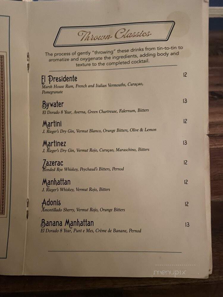 Manolito - New Orleans, LA menu_pic
