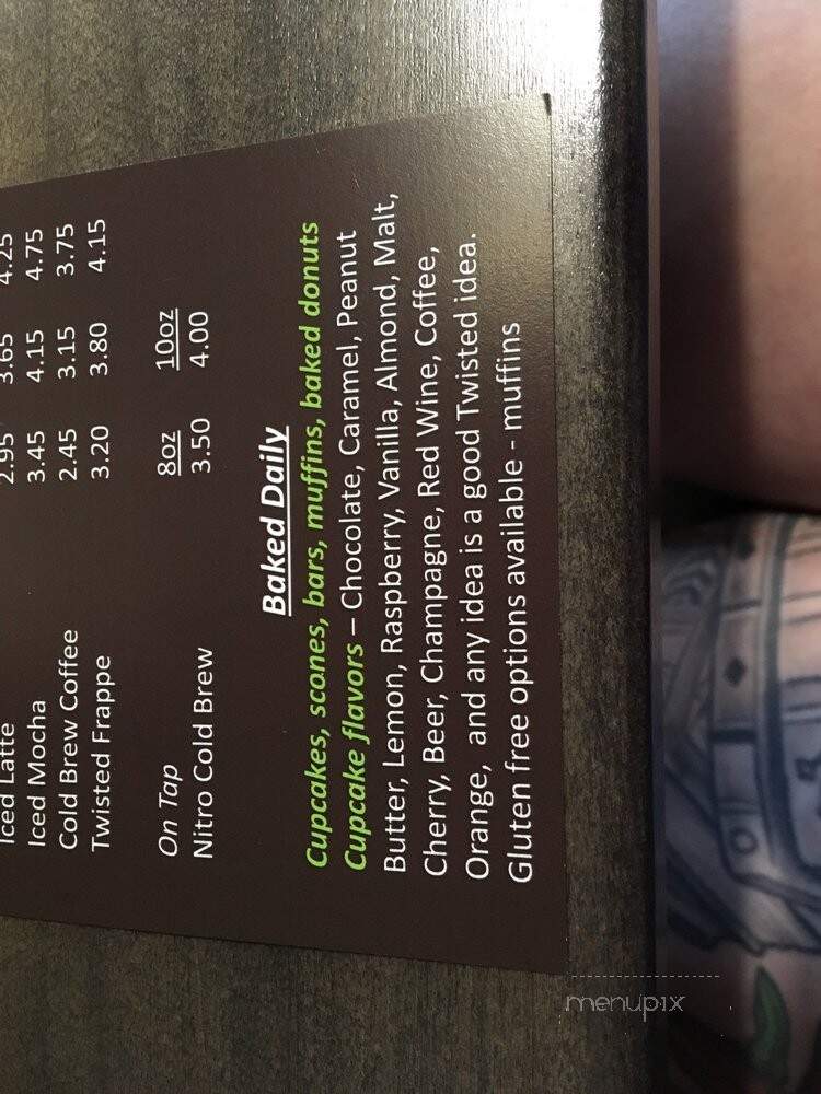 Twisted Pastries Coffeehouse - Superior, WI menu_pic