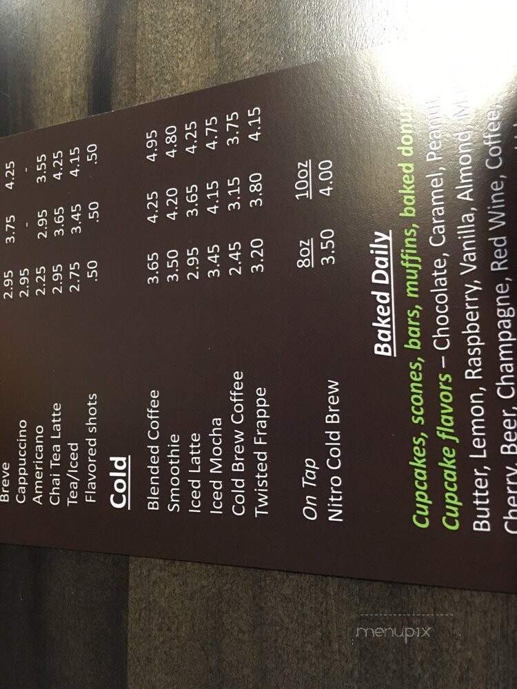 Twisted Pastries Coffeehouse - Superior, WI menu_pic