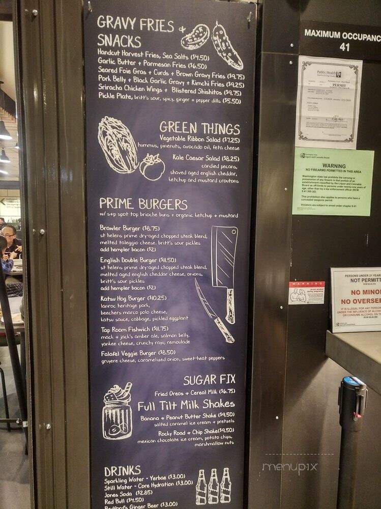 Lincoln South Food Hall - Bellevue, WA menu_pic
