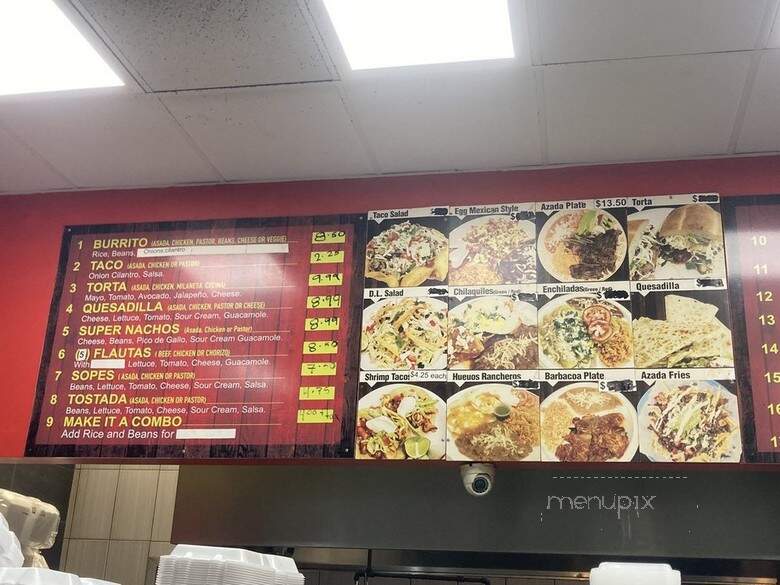 Don Lino's Mexican Food - Los Angeles, CA menu_pic