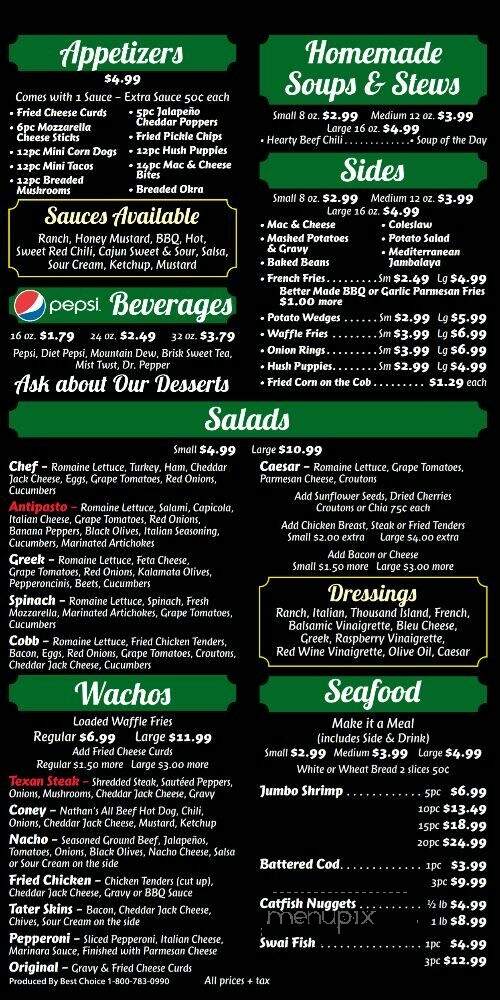 Pizza Eatery - Auburn Hills, MI menu_pic