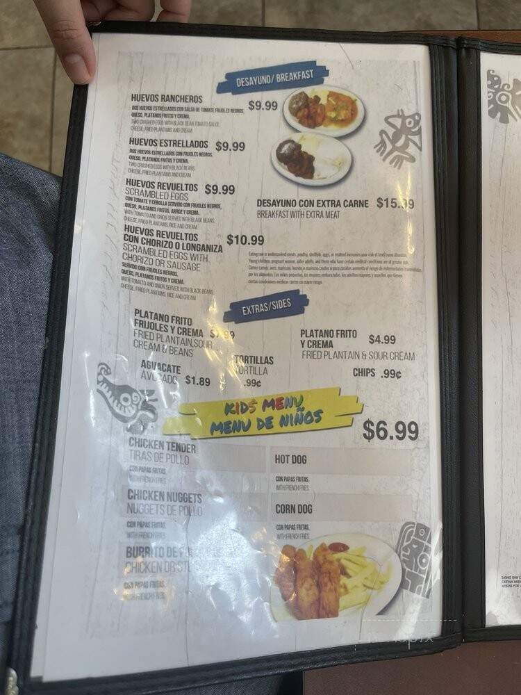 Tienda Y Panaderia Guatemalteca - Indianapolis, IN menu_pic