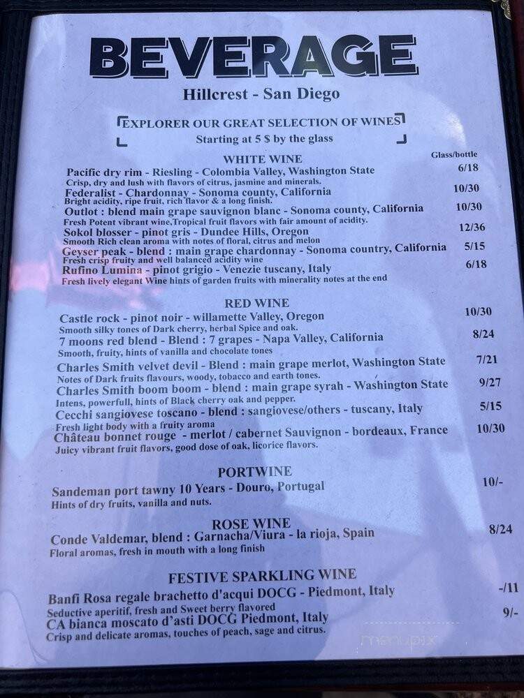 Taste Of Denmark - San Diego, CA menu_pic