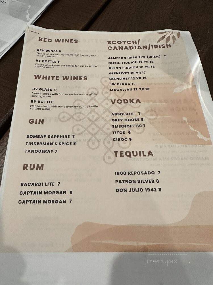 Sankranti Indian and Intercontinental - Johns Creek, GA menu_pic