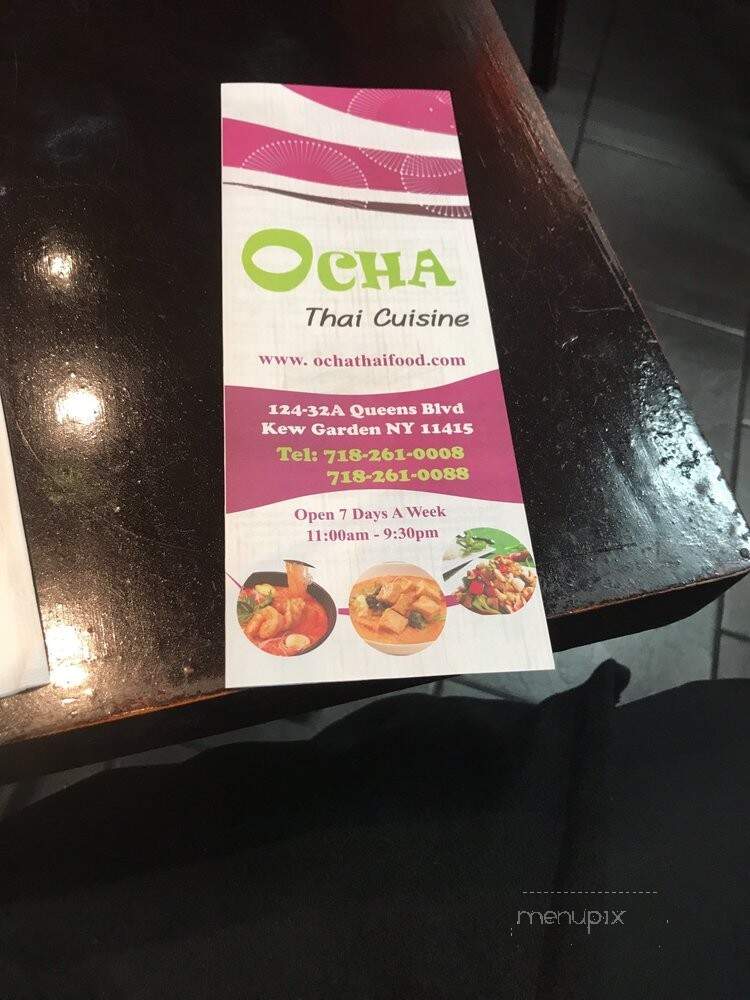 Ocha Thai Cuisine - Queens, NY