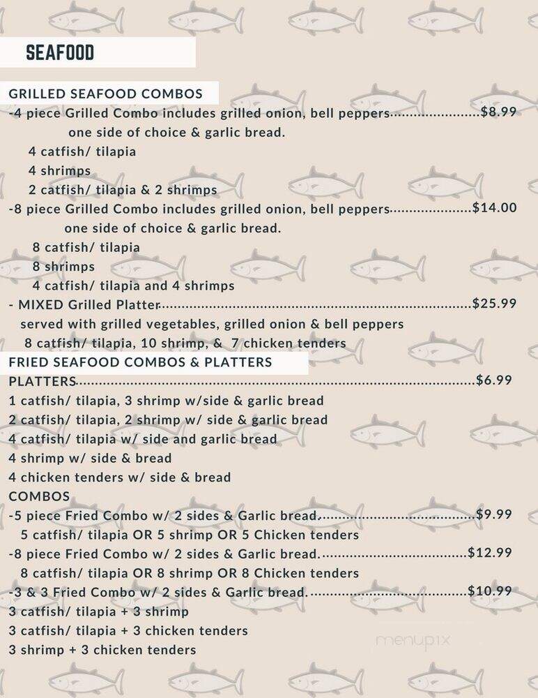 Texas Fish Place - Houston, TX menu_pic
