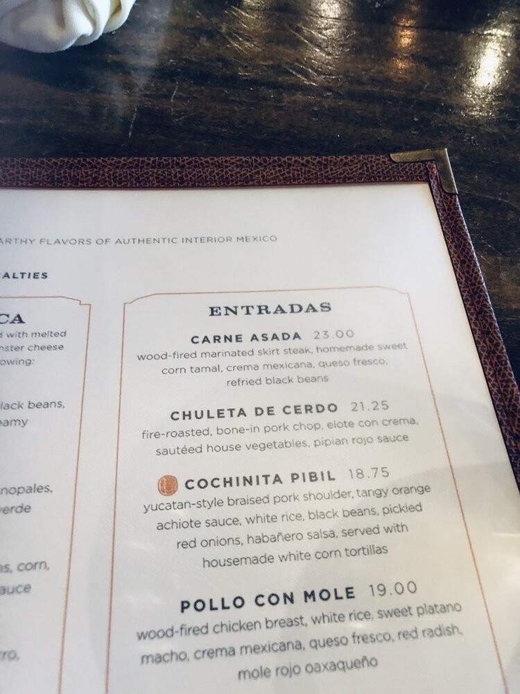Meso Maya Comida Y Copas - Dallas, TX menu_pic