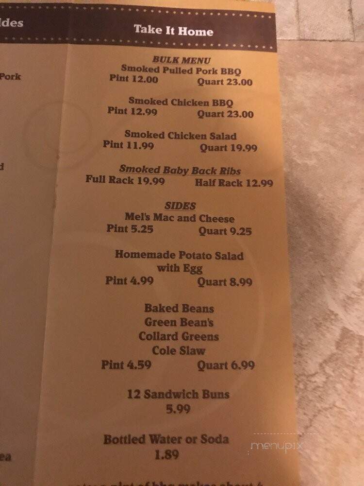 Square Fire BBQ - Ruther Glen, VA menu_pic