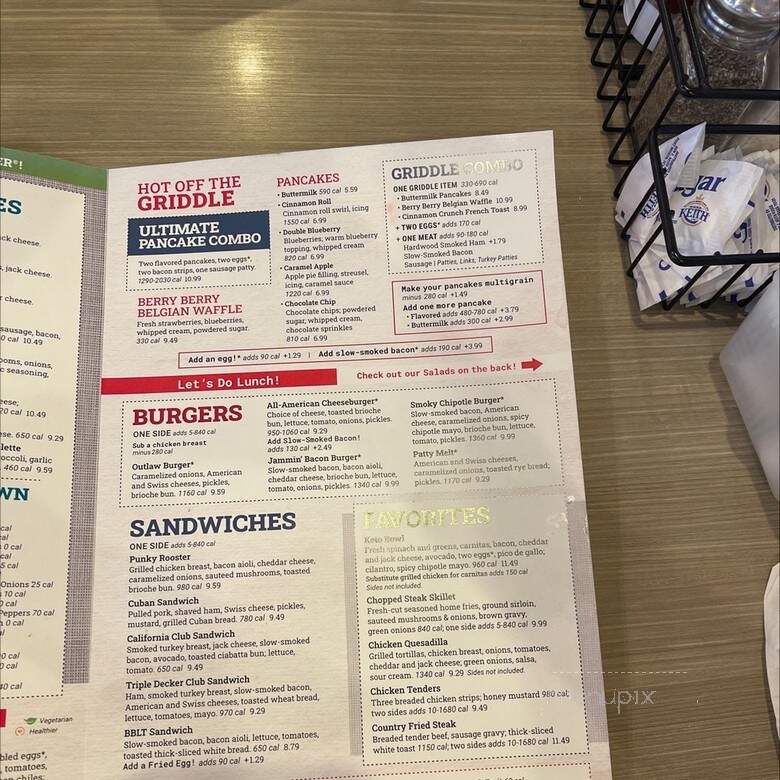 Jimmy's Egg - Killeen, TX menu_pic