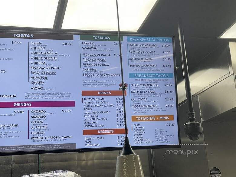 La Salsa Verde - Dallas, TX menu_pic