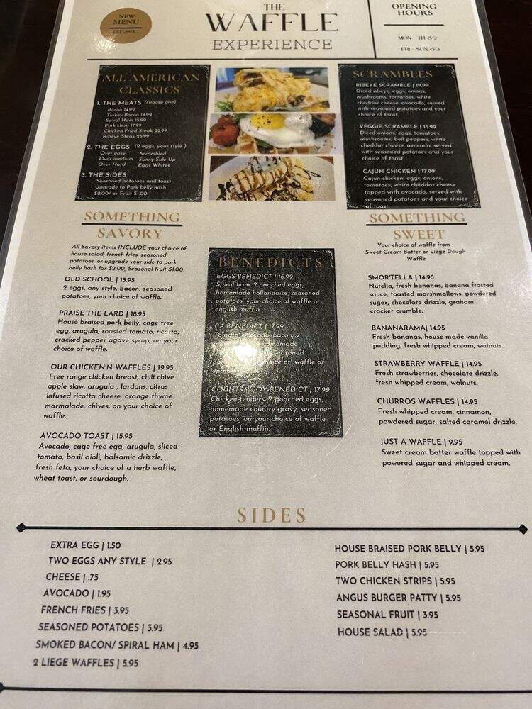 The Waffle Experience - Elk Grove, CA