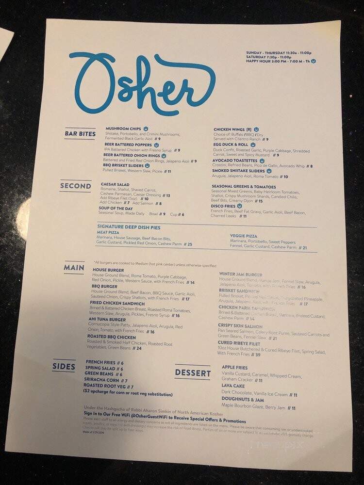 Osher Bar & Grill - Los Angeles, CA