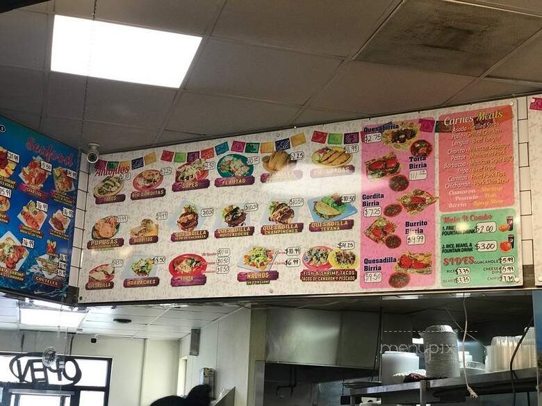 El Torito Taqueria - Greensboro, NC menu_pic