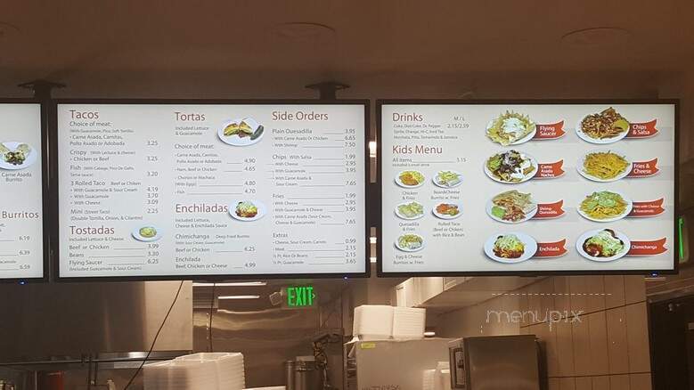 Albertacos - Ridgecrest, CA menu_pic
