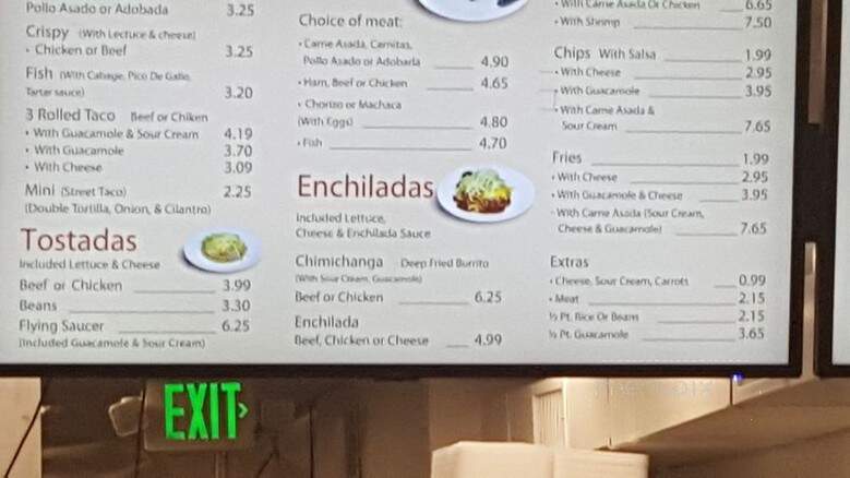 Albertacos - Ridgecrest, CA menu_pic