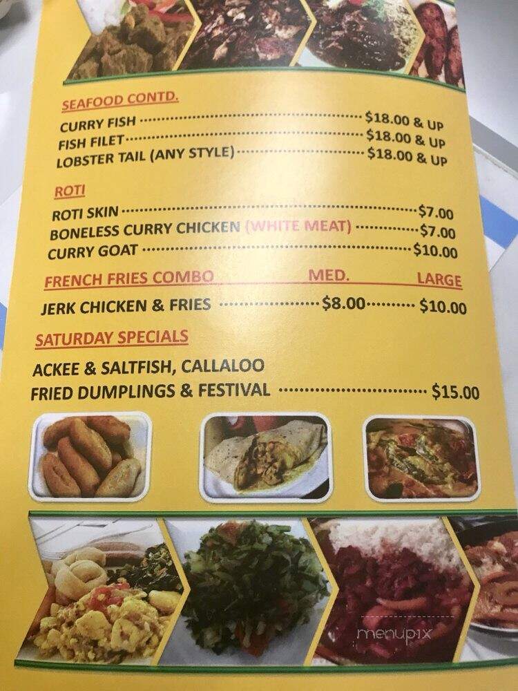 Taste Of The Island - South Amboy, NJ menu_pic