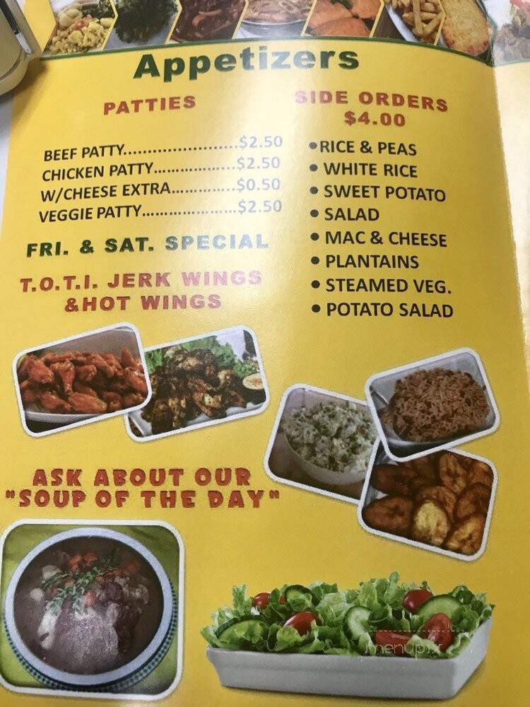 Taste Of The Island - South Amboy, NJ menu_pic
