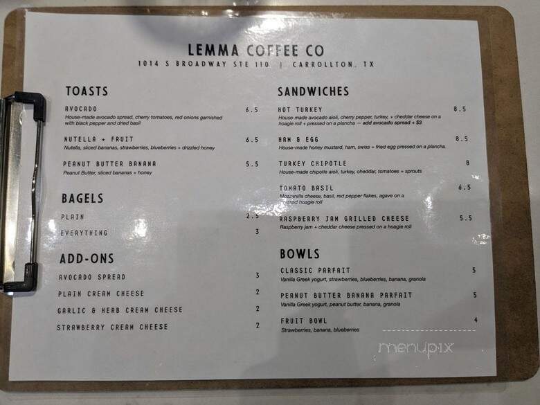 Lemma Coffee Roasters - Denton, TX