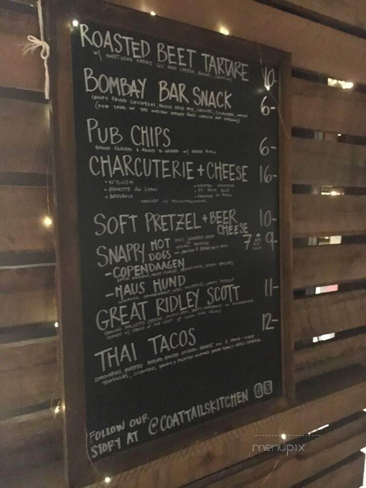 Coattails Kitchen - Dunedin, FL menu_pic