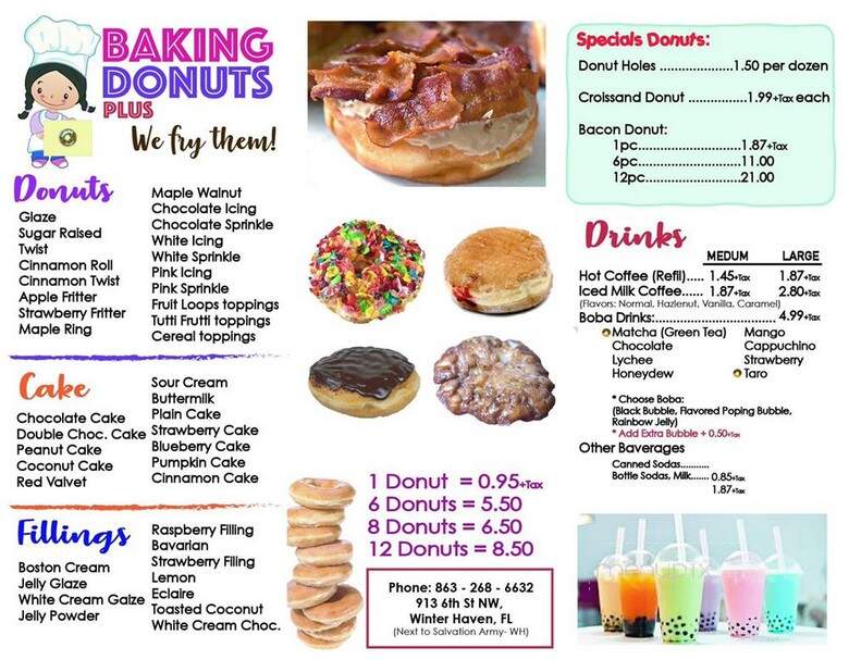 Baking Donuts Plus - Winter Haven, FL