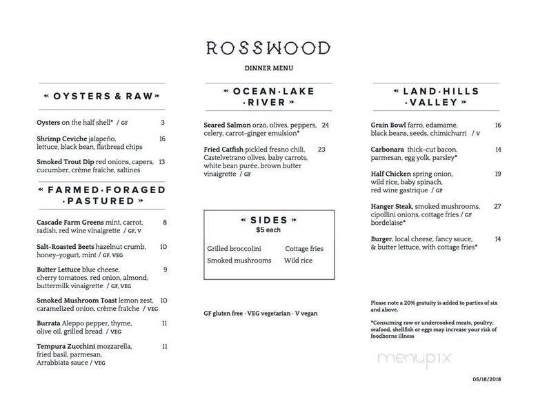 Rosswood - Portland, OR
