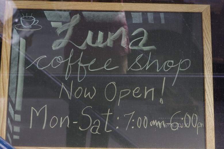 Luna Coffee Shop - New York, NY menu_pic