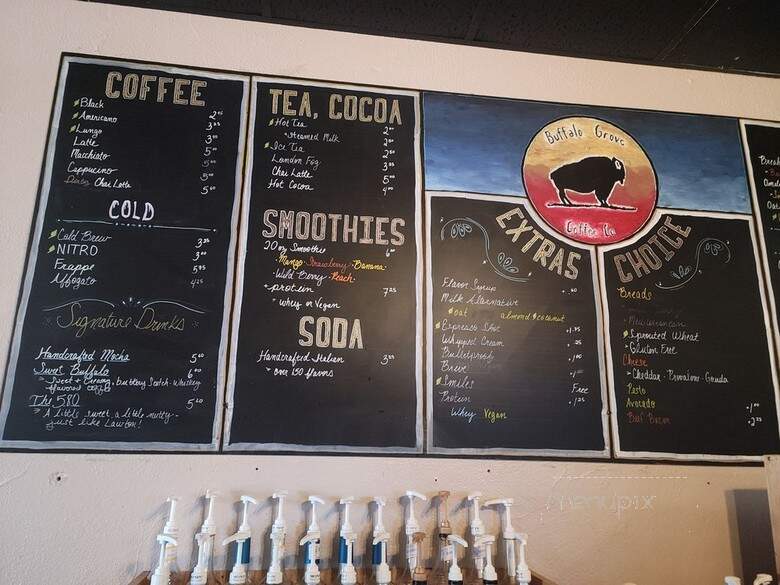 Buffalo Grove Coffee - Lawton, OK menu_pic