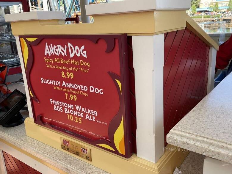 Angry Dogs - Anaheim, CA menu_pic