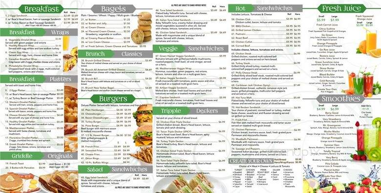 Green Valley Gourmet Market - Queens, NY menu_pic