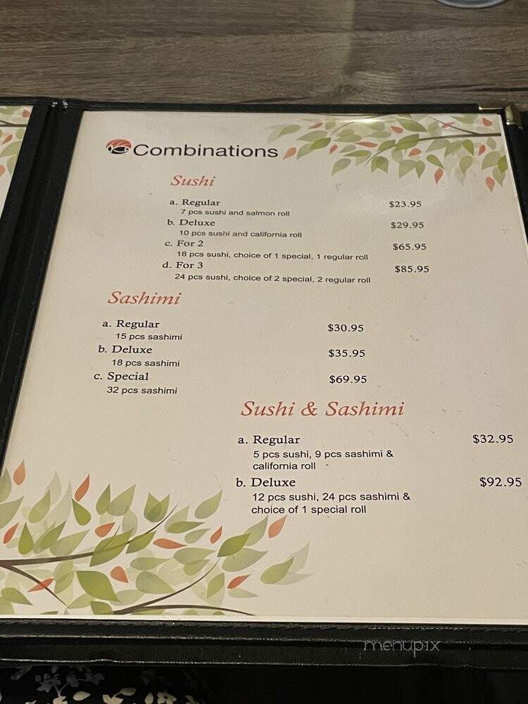Naru Restaurant - Franklin Lakes, NJ menu_pic