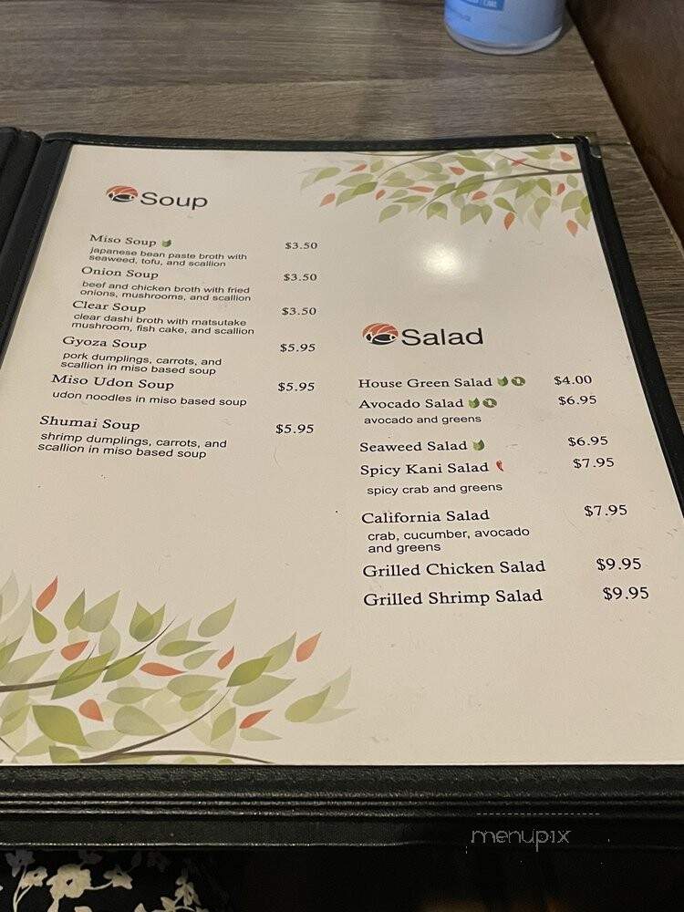 Naru Restaurant - Franklin Lakes, NJ menu_pic