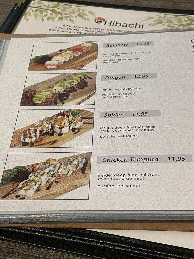 Naru Restaurant - Franklin Lakes, NJ menu_pic
