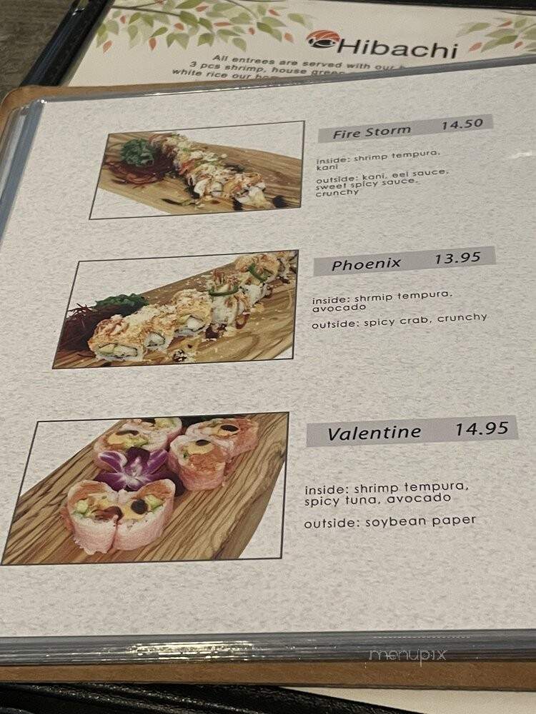 Naru Restaurant - Franklin Lakes, NJ menu_pic