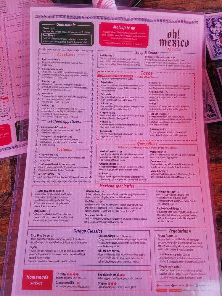 La Cerveceria De Barrio - Miami Beach, FL menu_pic