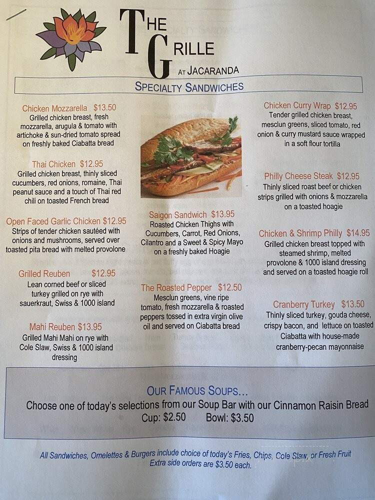 Jacaranda Grille Room - Plantation, FL