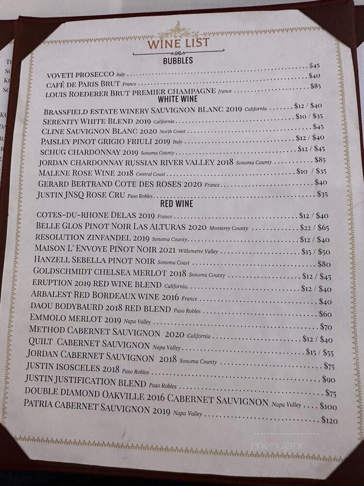 Traktir Restaurant Valley - Los Angeles, CA menu_pic