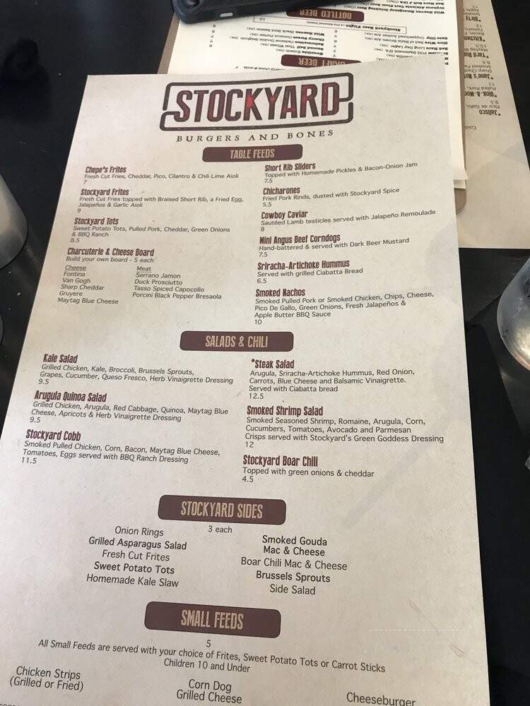 Stockyard Burgers and Bones - Marietta, GA