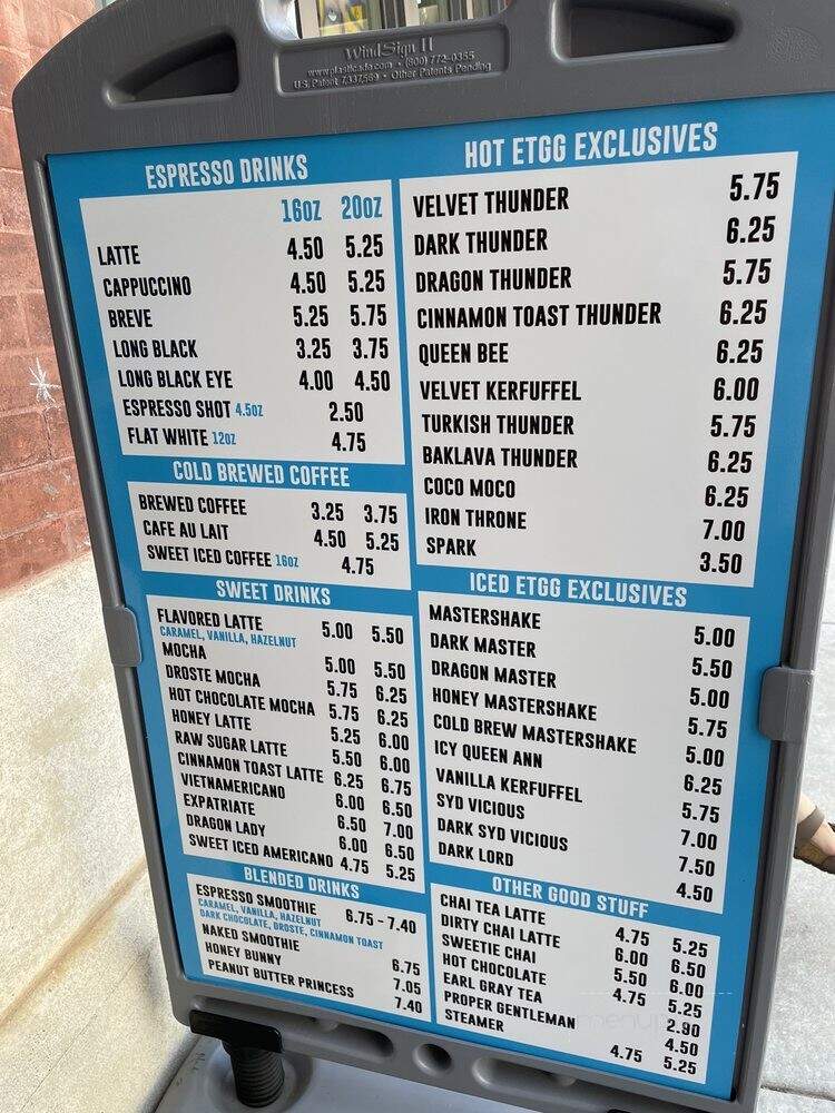 Espresso To Go Go - Wichita, KS menu_pic