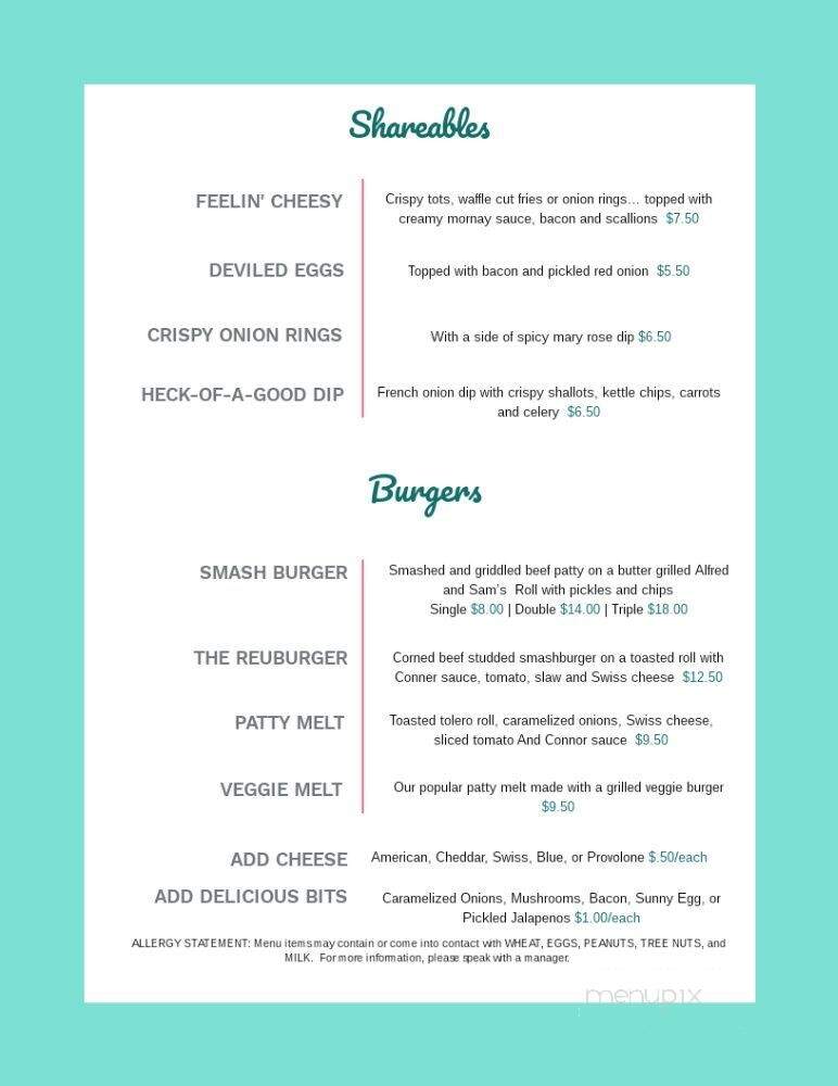 Max's Eatery - Lancaster, PA menu_pic