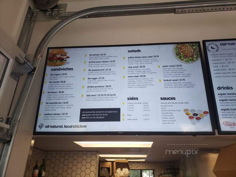 Birdcall - Denver, CO menu_pic
